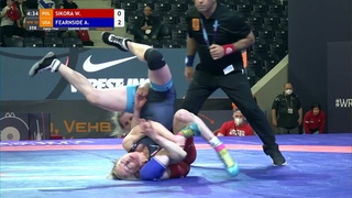 1/8 WW - 50 kg: W. SIKORA (POL) v. A. FEARNSIDE (USA)