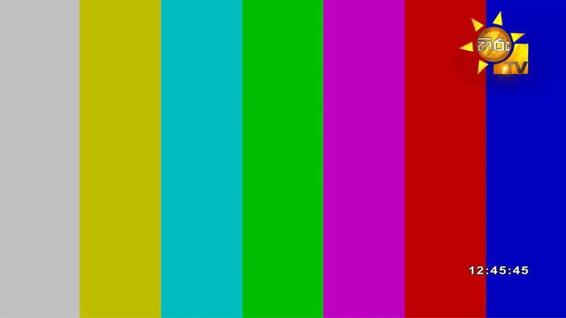 Конец эфира ( Hiru TV(Шри