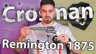 Пневматический пистолет Crosman Remington 1875 видео обзор
