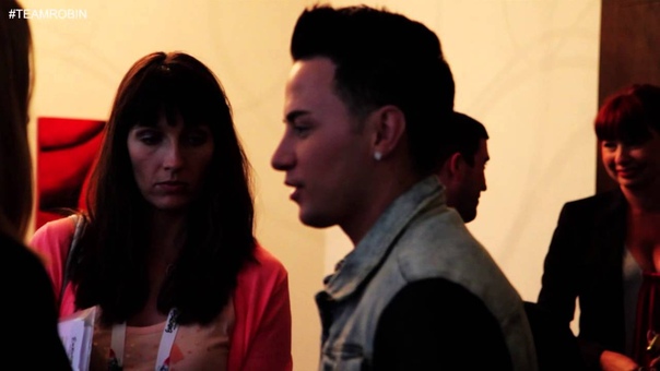 Robin Stjernberg Ryan Dolan watching the second semifinal together Eurovision Song