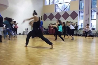 Talia Favia and Chaz Buzan November 2013 Moscow