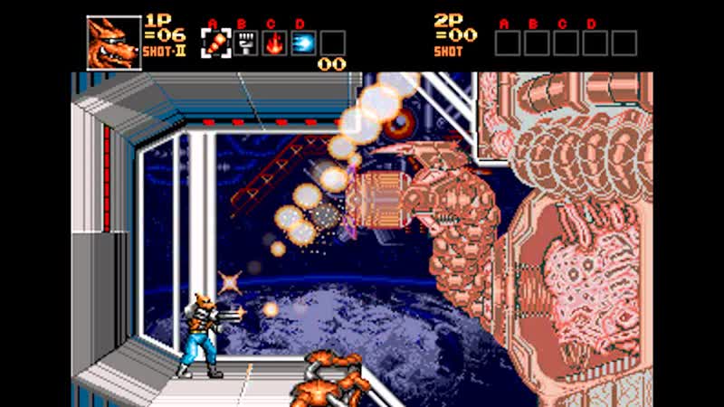 Contra Hard Corps Прохождение ( Sega Rus) Концовка 2 +