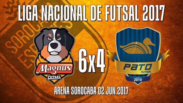 Brazil League Round 7 Magnus Futsal, Sorocaba 6x4 Pato