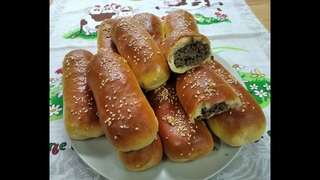 ПИРОЖКИ С ЛИВЕРОМ. ЗАВАРНОЕ ДРОЖЖЕВОЕ ТЕСТО/Liver patties made from yeast choux pastry
