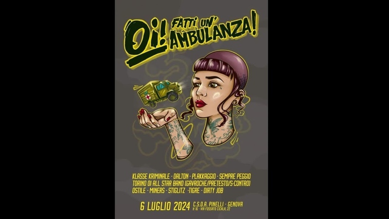 STIGLITZ Live Csoa Pinelli GE Serata Finale Oi fatti una Ambulanza Benefit
