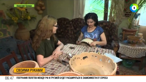 Жительница Армении в совершенстве освоила резьбу по
