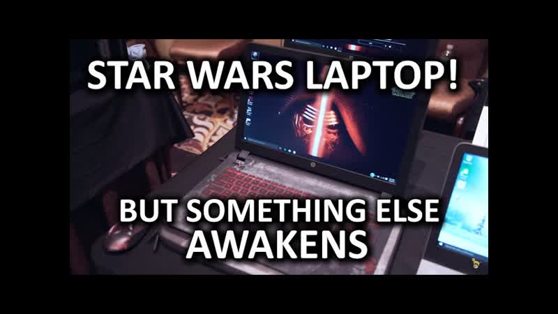 HP Star Wars but something else AWAKENS CES