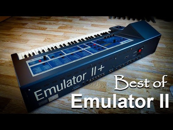 Best of E MU EMULATOR II Sampling Synthesizer Retro Sound