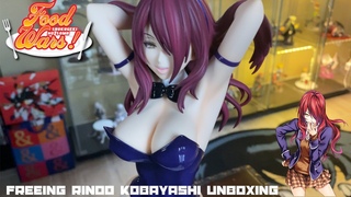Shokugeki no Soma Rind Kobayashi 1/4 Bare Leg Ver. unboxing