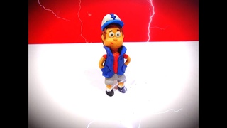 Гравити Фолз. ДИППЕР как слепить из пластилина Плэй До. how make Play DOh. Gravity Falls