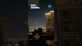 Iranian missile defense intercepting Israeli projectiles
