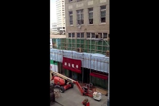 Transformers 4 set downtown Detroit