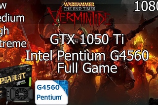 Warhammer Vermintide 2 (FULL GAME) PC GTX 1050 Ti 4GB GDDR5 & Intel Pentium G4560