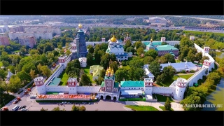 Новодевичии монастырь, Москва || Novodevichy Convent, Moscow, Russia || аэросъемка