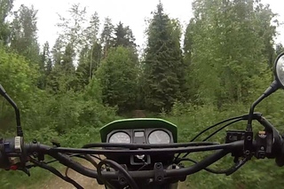 KLR 600 high speed thing