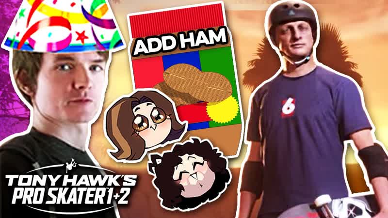 Rubber Rosss Dad Puts Peanut Butter On His Ham Tony Hawk Pro Skater 1+2 x Grumps and Rubber