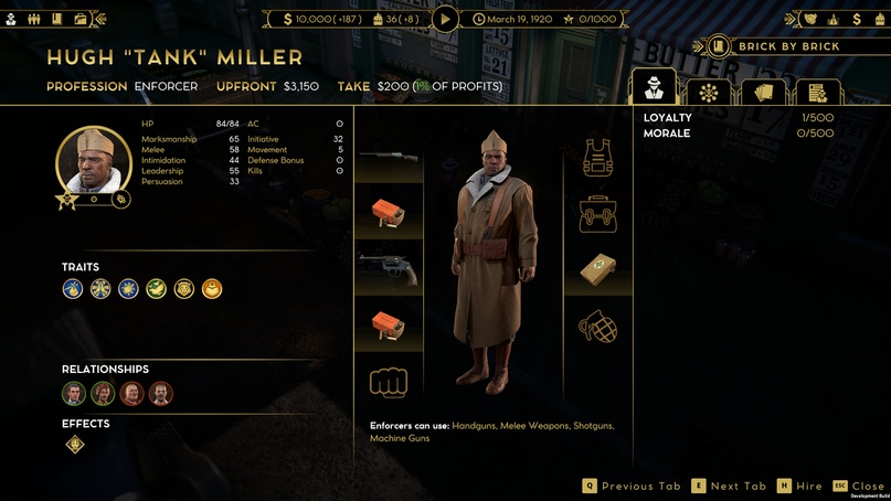 Дневник разработчиков Empire of Sin: Ваша первая команда, изображение №3