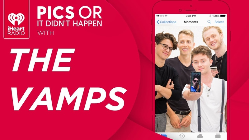 The Vamps Show Embarrassing Photos From Their Personal Phones , Pics Or It Didnt
