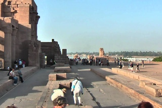 The Temple of Kom Ombo (Egypt) is an unusual double temple built during the Ptolemaic dynasty