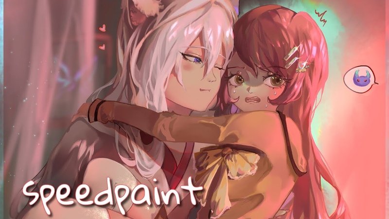 Speedpaint ა ෆ Kamisama Hajimemashita, Tomoe and