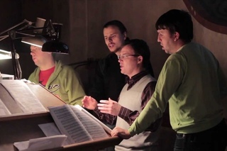 Male choir of Coastal Monastery of St. Sergius - excerpts (October 13-14, 2012)