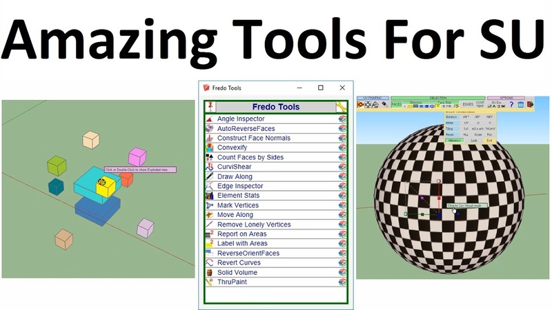 How To Use Fredo Tools For Sketch Up Overview Of All