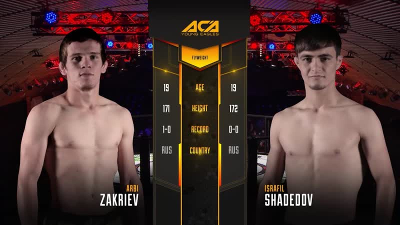 Арби Закриев vs. Исрафил Шадедов, Arbi Zakriev vs. Israfil Shadedov, ACA YE