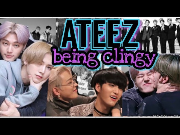Ateez Being Super Clingy Compilation, , ( Cuddling, Hugging, Kissing, Skinship
