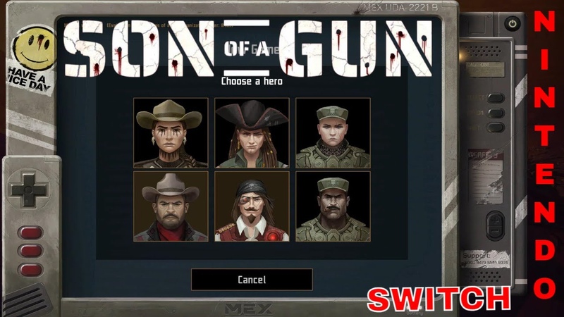 Son of a gun Nintendo Switch release the shooter from