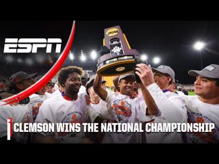 CLEMSON WINS THE NATIONAL CHAMPIONSHIP  | NCAA Soccer