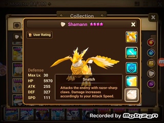 Gemstar Summoners war - 3* spotlight (light)