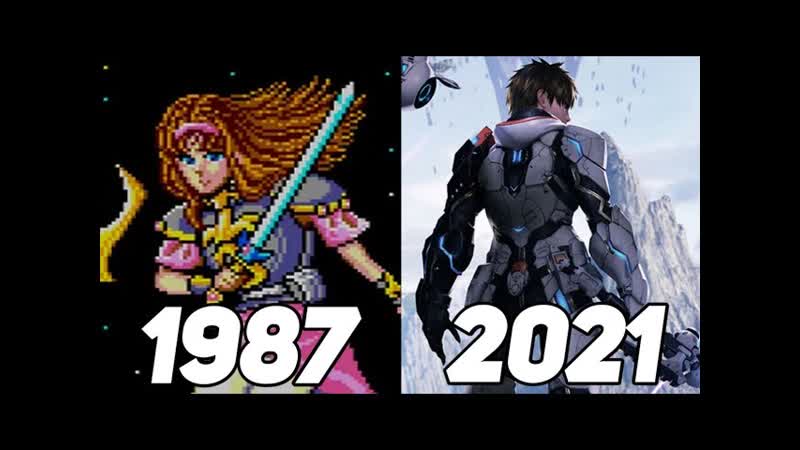Evolution of Phantasy Star Games (1987