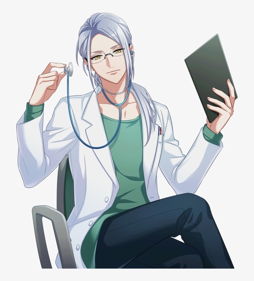 Doctor anime long hair