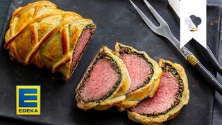 Filet Wellington Rezept | Saftiges Rinderfilet in Bltterteig zum Fest | EDEKA