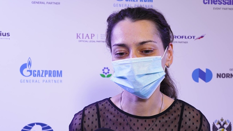 FIDE World Cup, Round 6, Interview with Alexandra