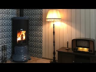 Печь-камин NEO, GODIN. С чугунной топкой. В салонах Камины & печи FLAMBIS.