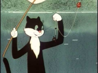 Кот рыболов мультфильм 1964