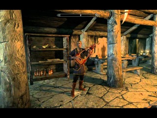 TES V SKYRIM: Песенка про зелёного слоника