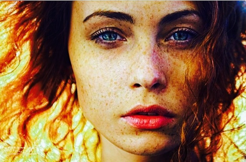 Natural domination sport freckles