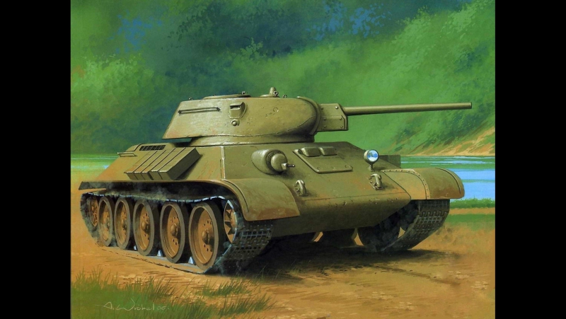Soviet medium AFV T 34 76 (1943) Part, 2 Советский Т 34 76 (Везеринг