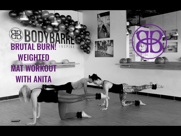 Ankle Weight Mat Workout with
