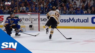 Bruins Charlie Coyle Starts And Finishes To Score Past Jordan Binnington In Game 3