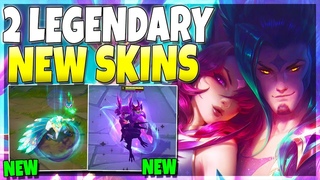 BEST 2x LEGENDARY SKINS RIOT HAS MADE!! - Star Guardian Xayah & Rakan Skins Gameplay - LoL