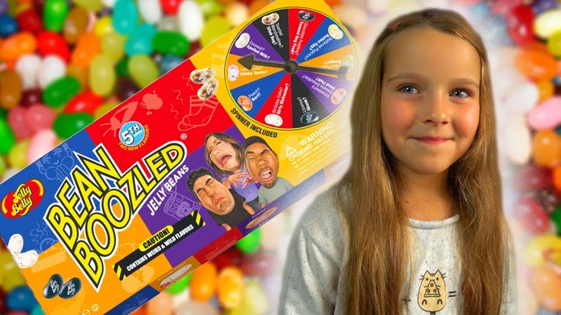 Едим тухлую рыбу и собачий корм BEAN BOOZLED CHALLENGE Jelly Beans