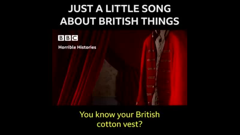 Just a little song about British