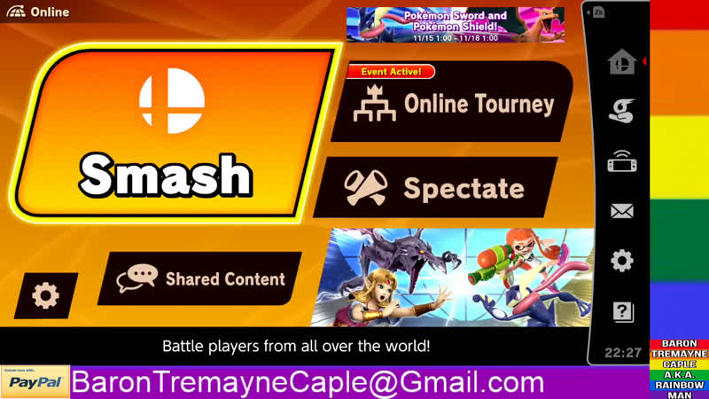 Baron Tremayne Caple, Rainbow Man: Super Smash Bros. Ultimate (11, 17,