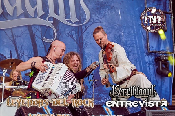 KORPIKLAANI Leyendas Del Rock 2016 TNT