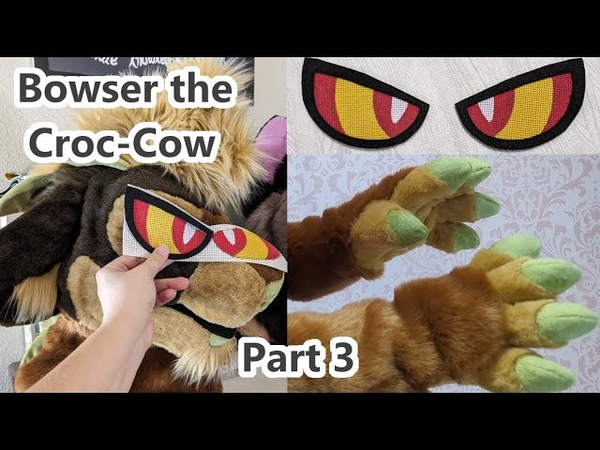 Bowser the Crocodile Cow: Part 3, Fursuit