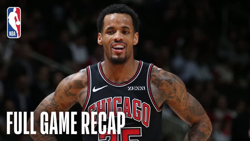 BULLS vs WIZARDS, Walter Lemon Jr. Comes Up Clutch For Chicago, April 3,
