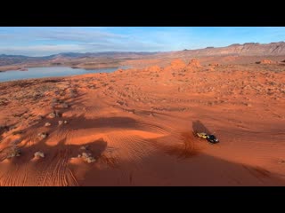 Jeep Recovers Can Am Maverick X3 from Sand Hollow.